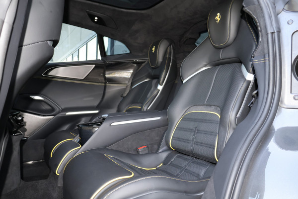 Ferrari Purosangue 6.5 V12 | NEW | INCL. VAT/BPM | NO REGISTRATION | 135K OPTIONS | CARBON WHEELHOUSE, R+F DIFFUSERS, UNDERDOOR, MIRRORS, DOORPANEL MASSAGE REAR SEATS | FULL LEATHER PACK | DIGITAL REAR VIEW CAMERA | PRIVACY GLASS | REAR SEATS COOLED/HEATED | BURMESTER HIGH END AUDIO | ACTIVE MATRIX LED HEADLIGHTS | VAT REF. |