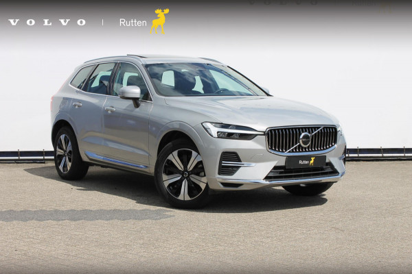 Volvo XC60 T6 350PK Long Range Plug-in hybrid AWD Plus Bright Panoramisch schuif-kanteldak / Google infotainment / Lederen bekleding / Parkeersensoren voor en achter met parkeercamera / Road Sign information / Cruise Control