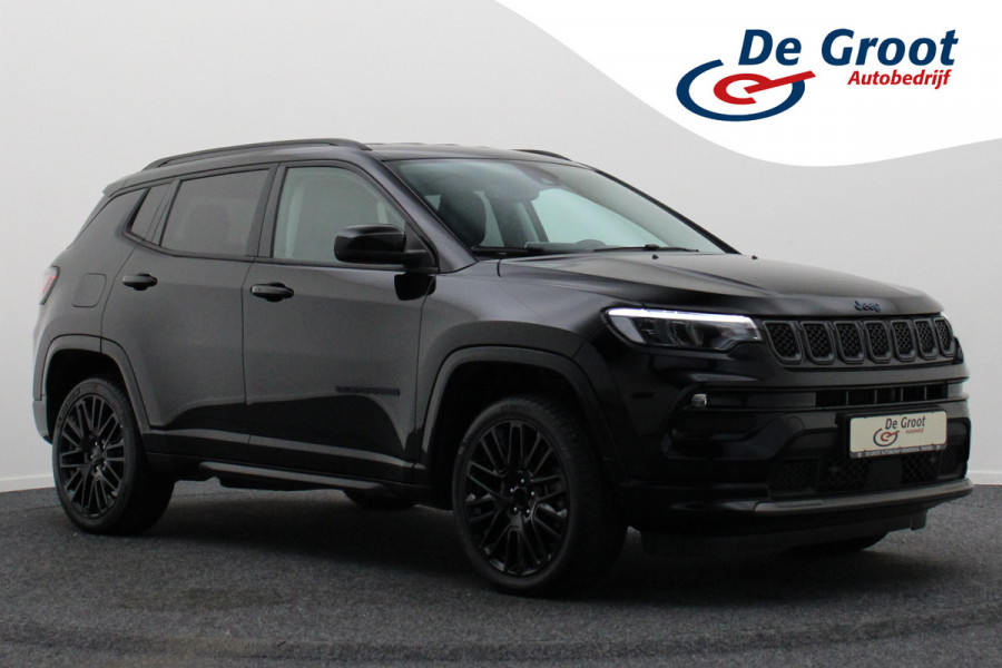 Jeep Compass 4xe 240 Plug-in Hybrid Electric S Leer, Virtual Cockpit, Camera, Apple Carplay, ACC, Rijstrooksensor, 19"