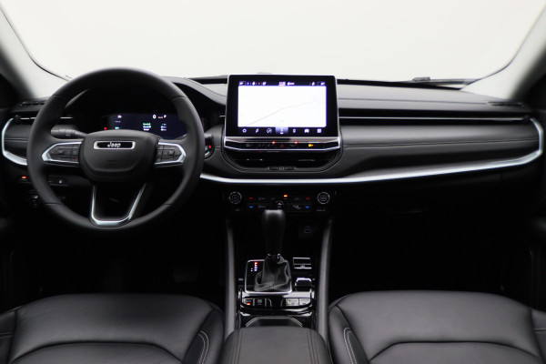 Jeep Compass 4xe 240 Plug-in Hybrid Electric S Leer, Virtual Cockpit, Camera, Apple Carplay, ACC, Rijstrooksensor, 19"