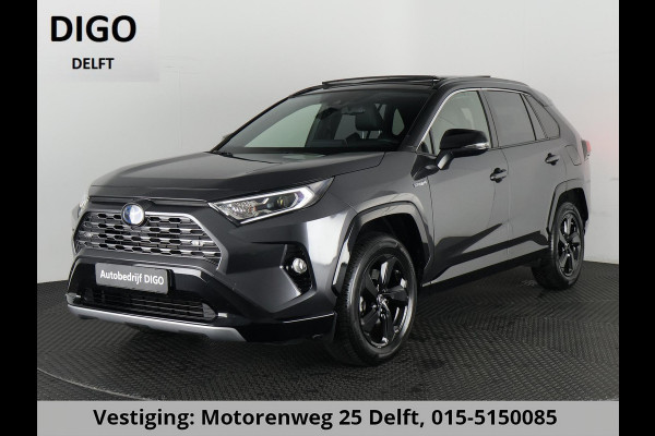 Toyota RAV4 2.5 EXECUTIVE PACK BITONE SCHUIFDAK GARANTIE 2029 LEDER. CAMERA. CARPLAY NAVIGATIE. ELEKTRISCHE ACHTERKLEP