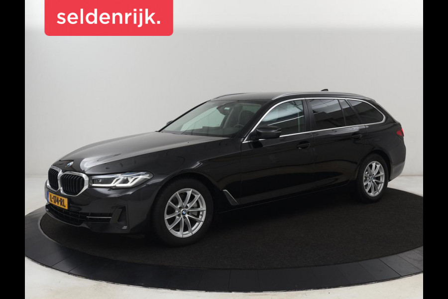 BMW 5 Serie 520i Business Edition Plus | Nappaleder | Stoelverwarming | Carplay | Laserlicht | Navigatie | Live Cockpit | Parkeerhulp | Climate control | Comfortstoelen | Cruise control | Bluetooth