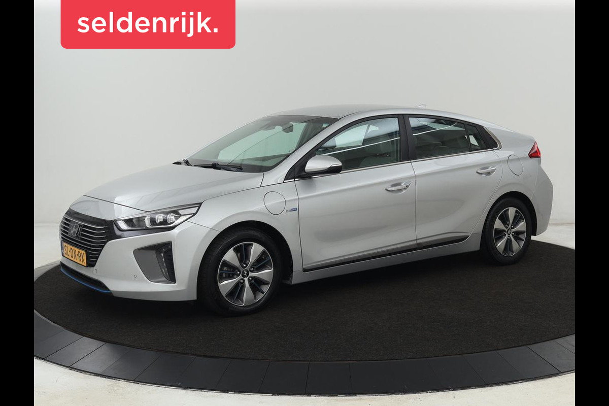 Hyundai IONIQ 1.6 GDI PHEV Premium | Stoelventilatie | Leder | Adaptive cruise | Bi-Xenon | Achterbankverwarming | Carplay | Keyless | Navigatie | Climate control | Stuurverwarming | Plug In