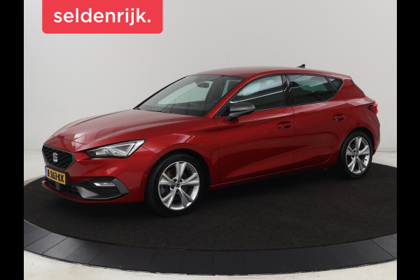 Seat Leon 1.5 eTSI FR Launch Edition | Stoelverwarming | Carplay | Adaptive cruise | Dynamic Chassis Control | Keyless | Sfeerverlichting | Stuurverwarming | Navigatie | Parkeerhulp