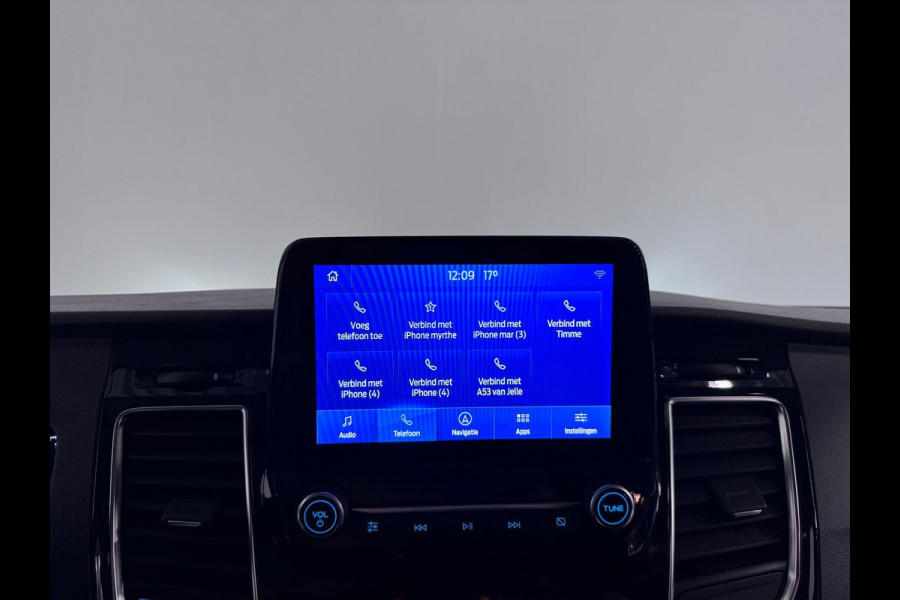 Ford Transit Custom 300 2.0 TDCI L2H1 Limited Dubbele Cabine Navigatie Airco 2 Schuifdeuren Trekhaak Parkeersensoren Carplay DAB