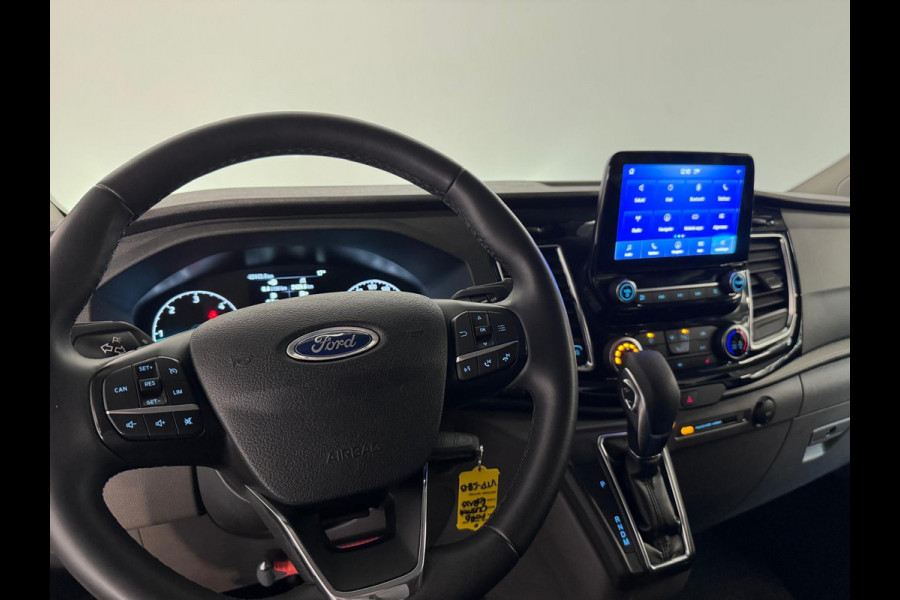 Ford Transit Custom 300 2.0 TDCI L2H1 Limited Dubbele Cabine Navigatie Airco 2 Schuifdeuren Trekhaak Parkeersensoren Carplay DAB