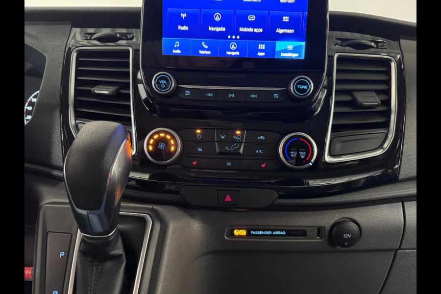 Ford Transit Custom 300 2.0 TDCI L2H1 Limited Dubbele Cabine Navigatie Airco 2 Schuifdeuren Trekhaak Parkeersensoren Carplay DAB