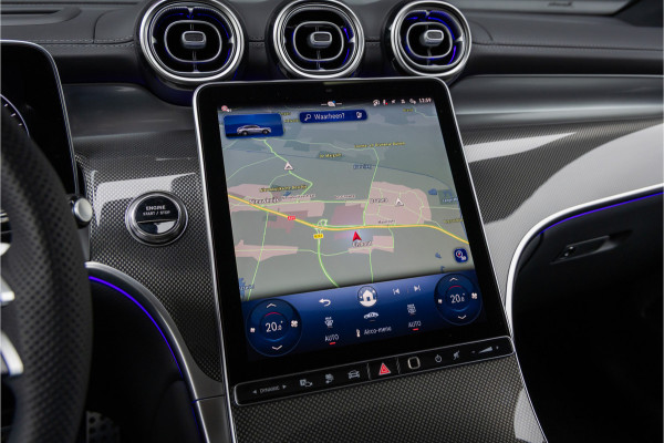 Mercedes-Benz GLC Coupé 300de 4MATIC AMG Line Alpingrau - Luchtvering