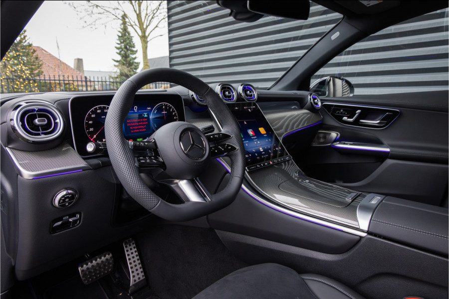 Mercedes-Benz GLC Coupé 300de 4MATIC AMG Line Alpingrau - Luchtvering
