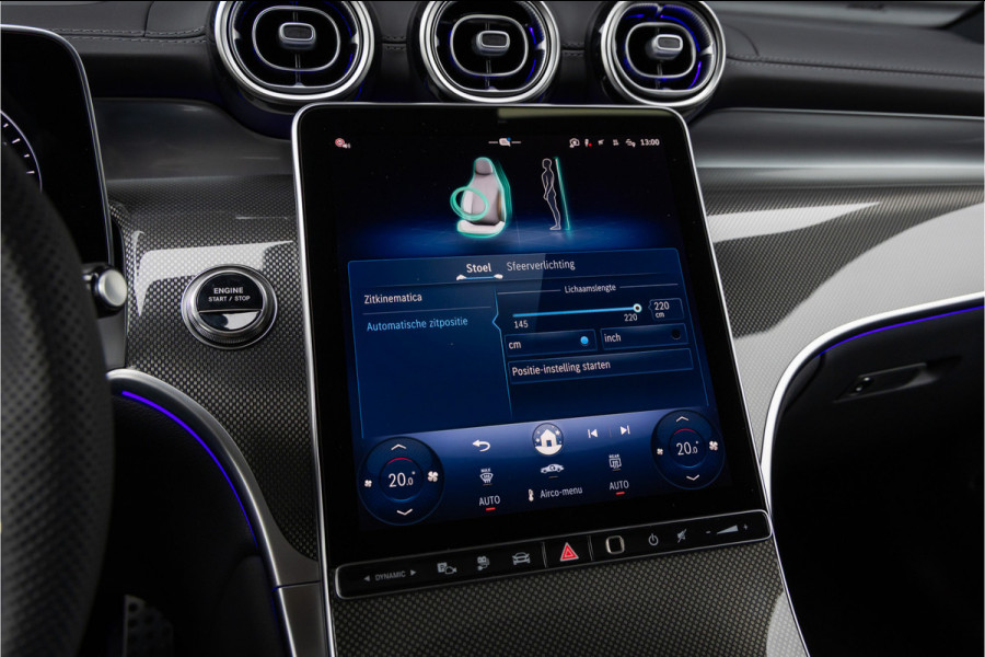 Mercedes-Benz GLC Coupé 300de 4MATIC AMG Line Alpingrau - Luchtvering