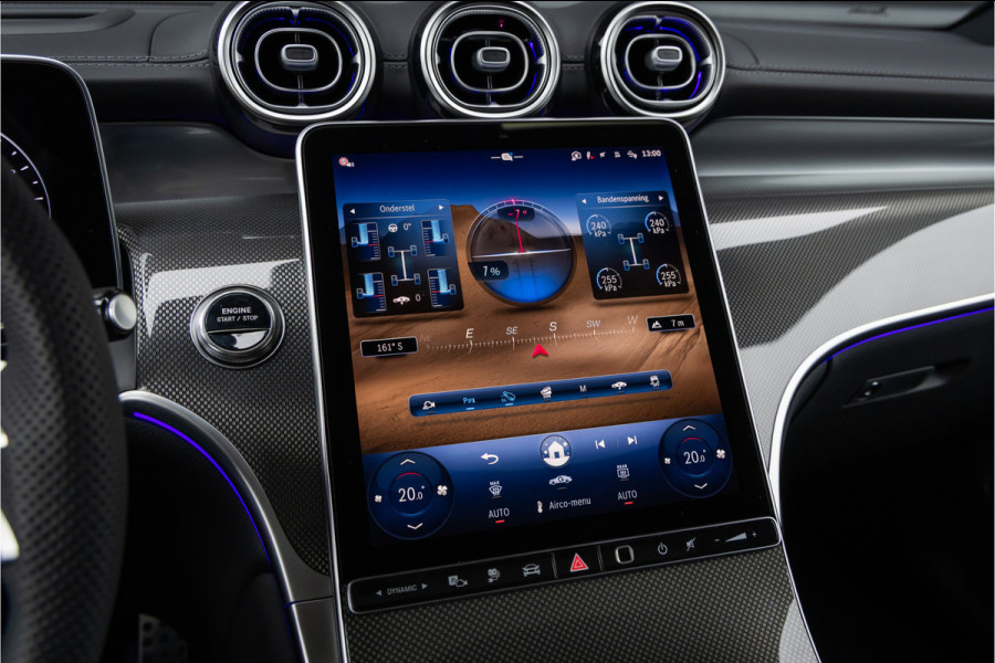 Mercedes-Benz GLC Coupé 300de 4MATIC AMG Line Alpingrau - Luchtvering