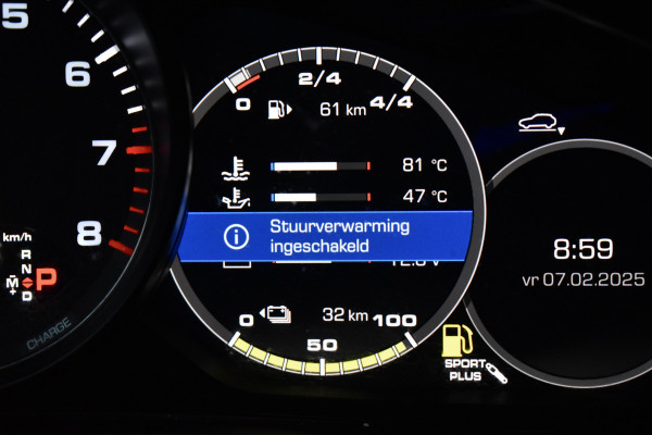 Porsche Cayenne 3.0 E-Hybrid 462pk Sport Chrono | Pano | Trekhaak | 360 Camera | Bose | Stuurverwarming | Luchtvering | Orig. NL |