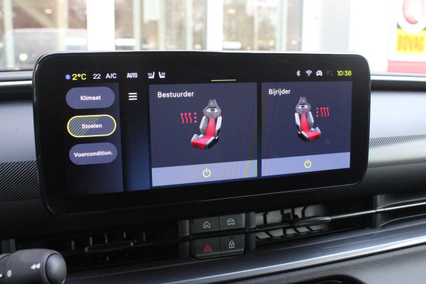 Abarth 600e SCORPIONISSIMA 280PK 54 kWh | SABELT PERFROMANCE SPORTOELEN/BEKLEDING | ENGINE SOUND GENERATOR | PACK DESIGN SCORPIONISSIMA | PACK TECH SCORPIONISSIMA | PACK WINTER (STOEL VERWARMING/VOORRUITVERWARMING) | PACK SCORPION | 20" LICHTMETALEN VELGEN | ABARTH BODYKIT | 360° PARKEERSENSOREN | REMKLAUWEN GROEN | ELEKTRISCH BEDIENBARE BESTUURDERSSTOEL | AMBIANCE INTERIEUR VERLICHTING | ACHTERUITRIJ CAMERA | ADAPTIVE CRUISE CONTROL | DRAADLOZE APPLE CARPLAY/ANDROID AUTO | DODEHOEK DETECTIE | DC SNELLAAD FUNCTIE | DRAADLOZE APPLE CARPLAY/ANDROID AUTO | ELEKTRISCH BEDIENBARE ACHTE