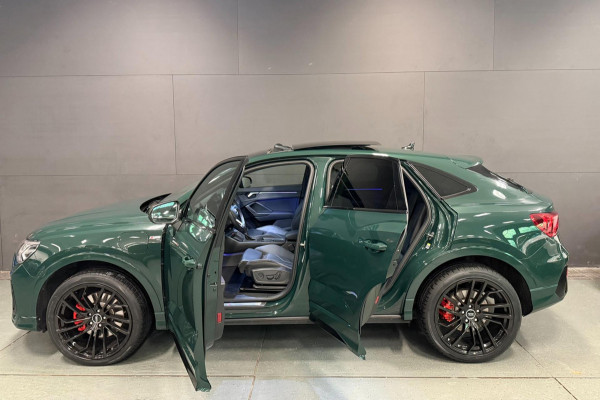 Audi Q3 Sportback 45 TFSI e 3X SLINE BLACK-LINE 20'' PANO/LEDER/SFEERVERL/SONOS/M-STOELEN/CAM/DAB///