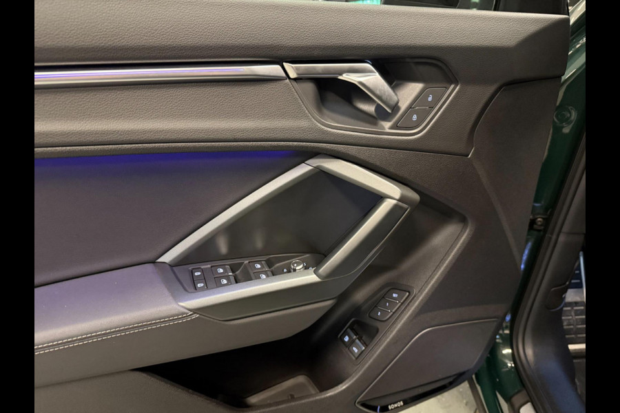 Audi Q3 Sportback 45 TFSI e 3X SLINE BLACK-LINE 20'' PANO/LEDER/SFEERVERL/SONOS/M-STOELEN/CAM/DAB///