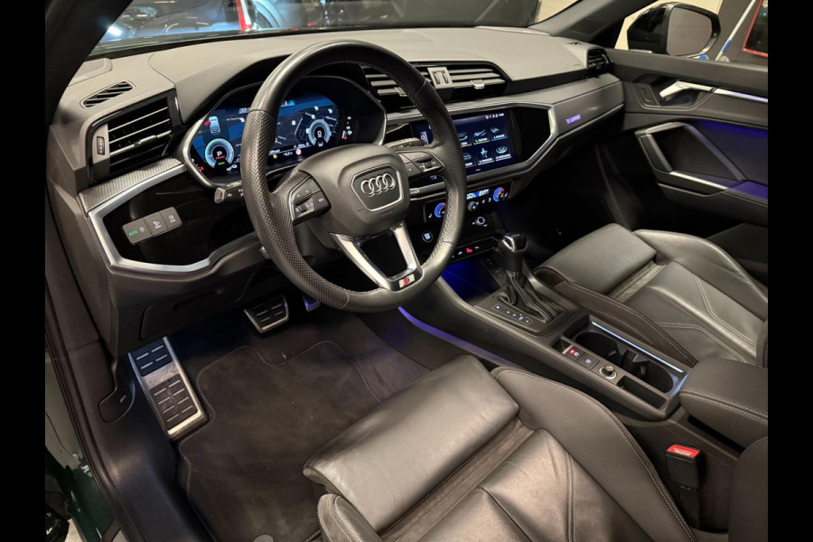 Audi Q3 Sportback 45 TFSI e 3X SLINE BLACK-LINE 20'' PANO/LEDER/SFEERVERL/SONOS/M-STOELEN/CAM/DAB///