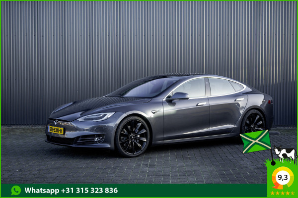 Tesla Model S Longe Range | WLPT 610KM | Full Self-Driving Autopilot | Marge | Luchtvering | Premium interieur | Essenhout decor