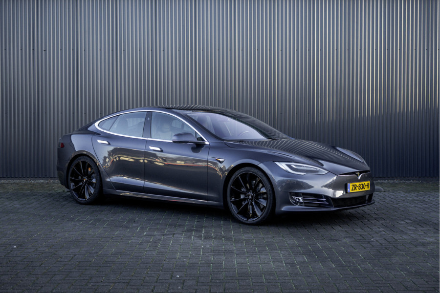 Tesla Model S Longe Range | WLPT 610KM | Full Self-Driving Autopilot | Marge | Luchtvering | Premium interieur | Essenhout decor
