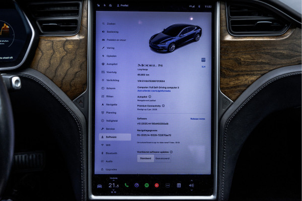 Tesla Model S Longe Range | WLPT 610KM | Full Self-Driving Autopilot | Marge | Luchtvering | Premium interieur | Essenhout decor