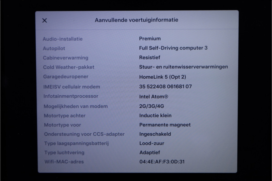 Tesla Model S Longe Range | WLPT 610KM | Full Self-Driving Autopilot | Marge | Luchtvering | Premium interieur | Essenhout decor