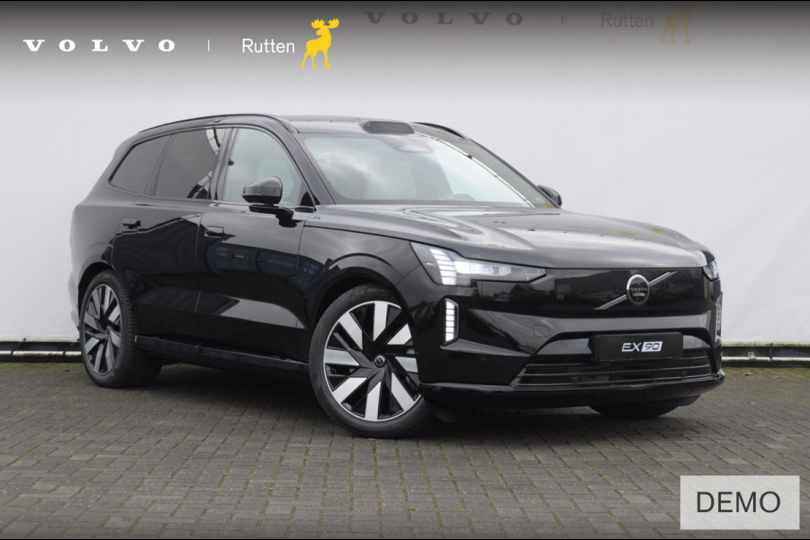 Volvo EX90 408PK Twin Motor Ultra / Panoramadak / Luchtvering / Head-up display / Stoelverwarming en stuurwielverwarming / Massagestoelen / Memory seats / Adaptive cruise control / 360 Camera / elektrische achterklep