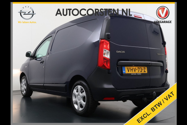 Dacia Dokker 1.5DCI Airco Navi Trekhaak Euro 6 DAB Bluetooth Essential Betonplex Vloer Lat om Lat betimmering Schuifdeur Origineel Nederlandse Auto
