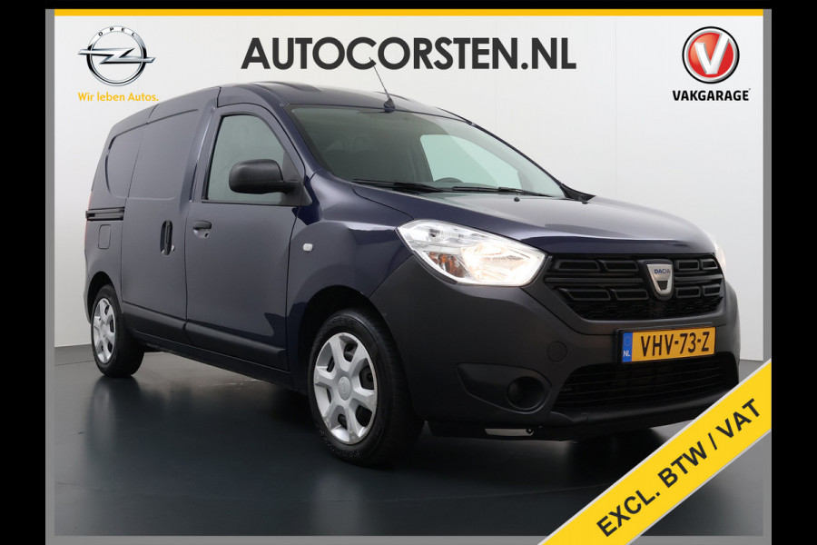 Dacia Dokker 1.5DCI Airco Navi Trekhaak Euro 6 DAB Bluetooth Essential Betonplex Vloer Lat om Lat betimmering Schuifdeur Origineel Nederlandse Auto