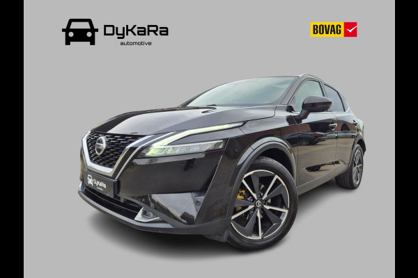 Nissan QASHQAI 1.3 MHEV Xtronic Tekna Design Pano Leder Trekhaak Dealer OH 1e eig
