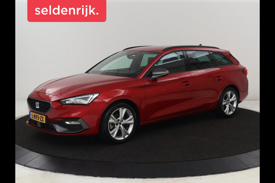Seat Leon 1.5 TSI FR Business Intense | Trekhaak | Carplay | Adaptive cruise | Navigatie | Sportstoelen | Camera | Dodehoek detectie | Parkeerhulp | DAB | Full LED