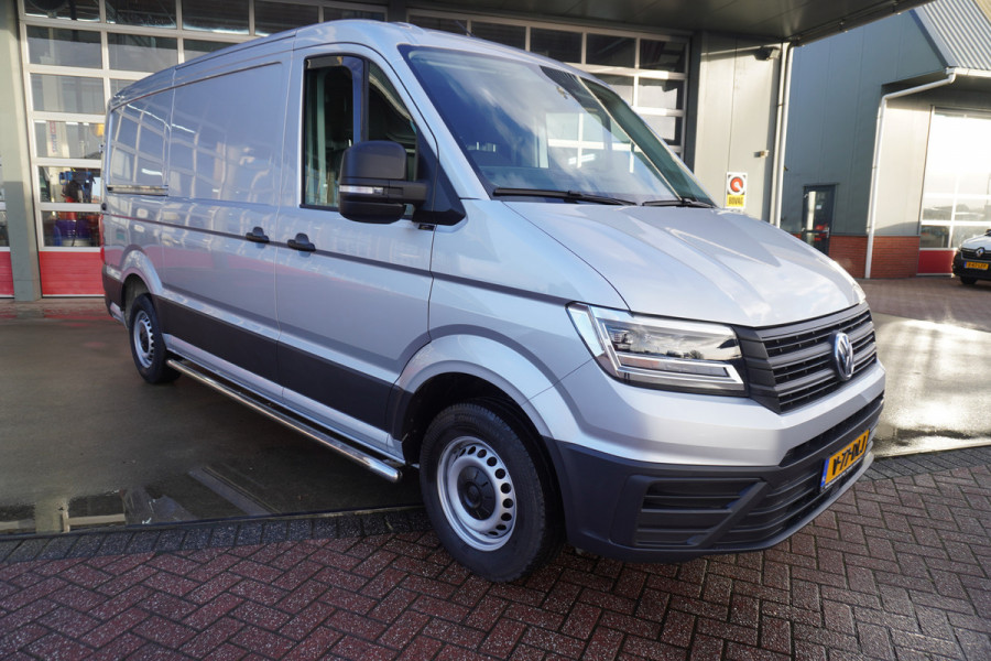 Volkswagen Crafter 35 2.0 TDI 177 PK L3H2 Automaat nr. V002 | Airco | Cruise | 2x geveerde stoel | Apple CP-Android auto