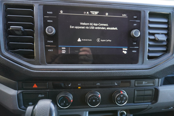 Volkswagen Crafter 35 2.0 TDI 177 PK L3H2 Automaat nr. V002 | Airco | Cruise | 2x geveerde stoel | Apple CP-Android auto