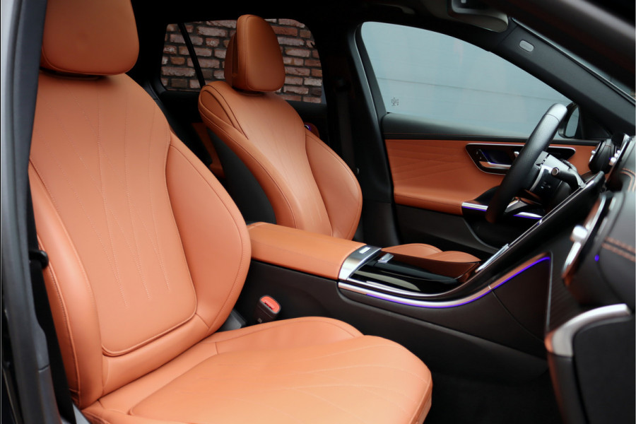 Mercedes-Benz C-Klasse Estate 300 e AMG Line Aut9 | Panoramadak | Trekhaak | Distronic | HUD | Stuurwielverwarming | Memory | Leder | Advanced Sound System | Sfeerverlichting | Rijassistentiepakket+ |