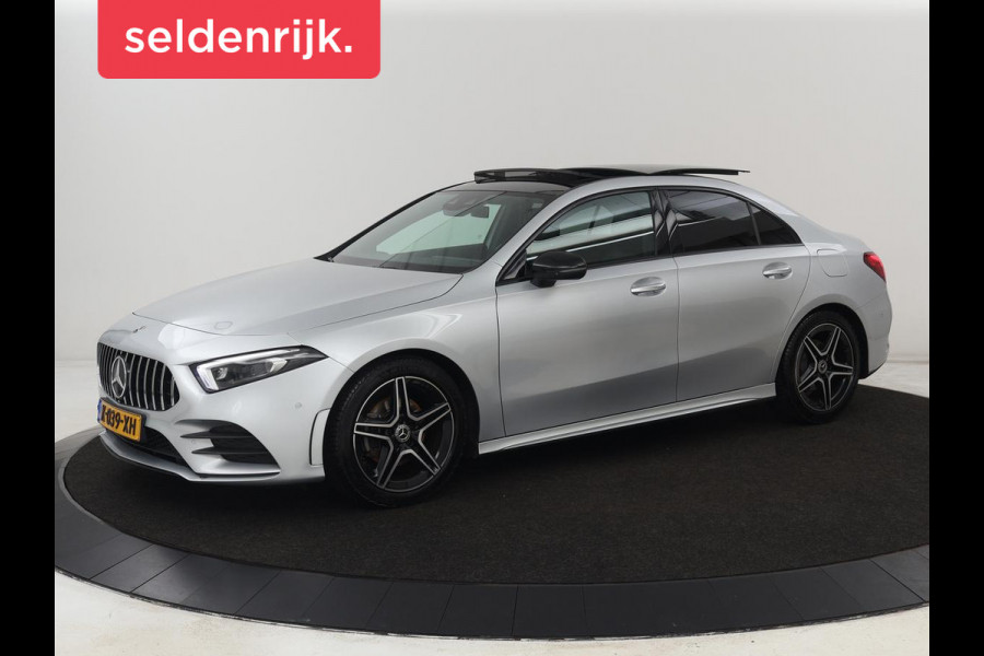 Mercedes-Benz A-Klasse 200 AMG | Panoramadak | Carplay | Memory | Matrix LED | Leder/Alcantara | Keyless | Sfeerverlichting | Camera | Park Assist | Navigatie | Widescreen