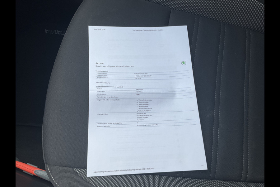 Škoda Octavia Combi 1.6 TDI Automaat 1Eig Carplay Adapt.Cruise Greentech Ambition Business