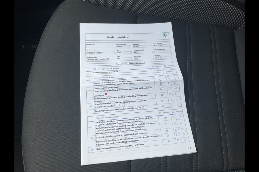 Škoda Octavia Combi 1.6 TDI Automaat 1Eig Carplay Adapt.Cruise Greentech Ambition Business