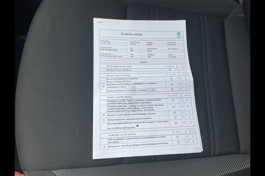 Škoda Octavia Combi 1.6 TDI Automaat 1Eig Carplay Adapt.Cruise Greentech Ambition Business