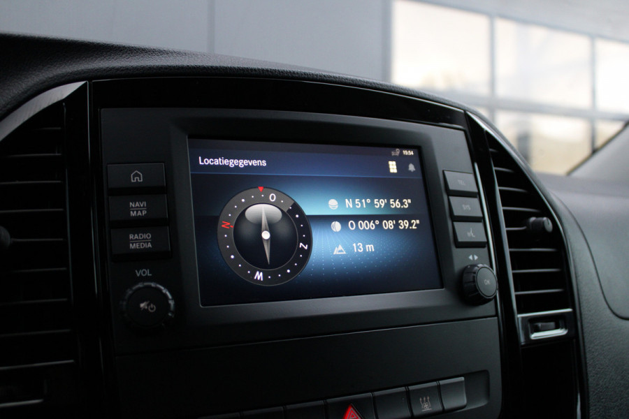 Mercedes-Benz eVito Extra Lang 66 kWh 116pk - Leder - Camera - LED - Carplay/Android - PDC - Stoelverwarming - Snelladen - Rijklaar
