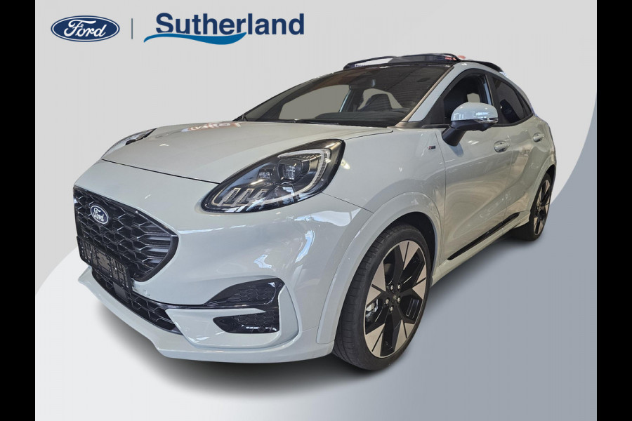 Ford Puma 1.0 EcoBoost Hybrid ST-Line X | SCI | 125pk | Ford Voorraad | Full options | Schuif-kanteldak | B&O geluid | Full led | Adaptive cruise control | Digitaal dashboard | Half leder etc.