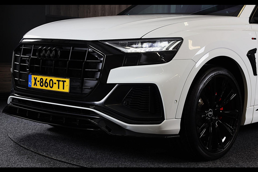 Audi Q8 55 TFSI e Quattro S Line / B & O / Camera / F1 / Cruise Control / Sfeerverlichting / Dig Cockpit / Matrix / Pdc / 23 Inch
