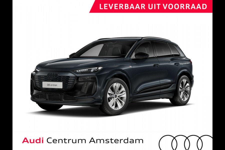 Audi Q6 e-tron S edition 83Kwh 252 pk SUV | Tech pakket pro | Lederen bekleding | Glazen panoramadak | Trekhaak |