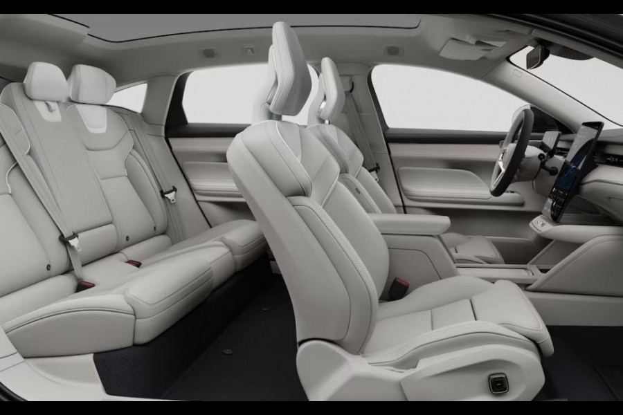 Volvo ES90 333PK SM Extended Range Ultra 92 kWh Luchtvering / Bowers & Wilkins / 22" / Pilot Assist Pack / Visual Park assist / Geventileerde voor- en achterstoelen / Panoramadak / Massagefunctie voorstoelen / Soft Close / HD Pixel LED koplampen
