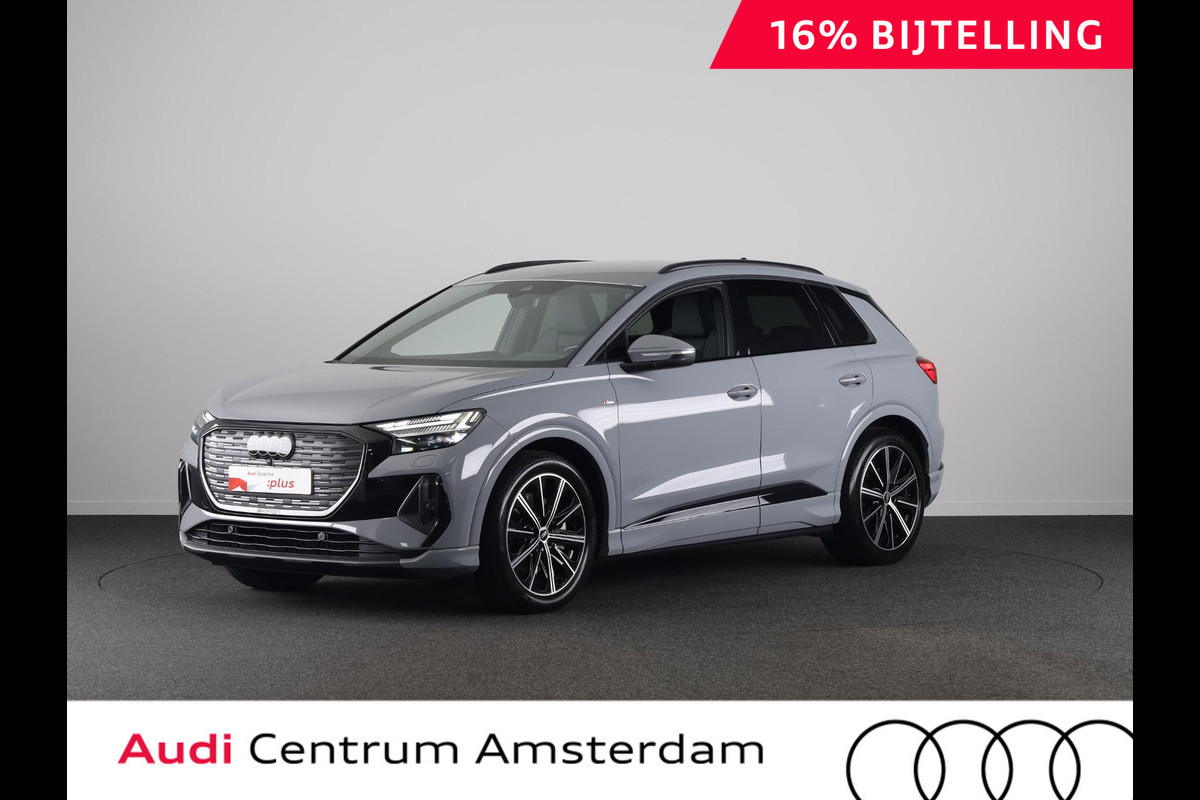 Audi Q4 e-tron 45 S Edition 82 kWh 286pk | 20 inch lichtmetalen velgen | Adaptieve cruise controle | Optiek pakket zwart |
