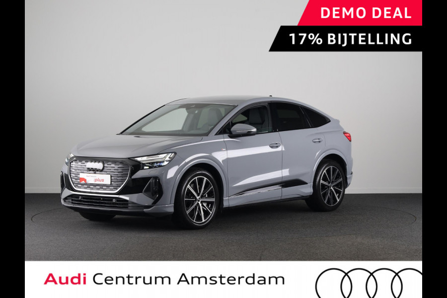 Audi Q4 Sportback e-tron 45 quattro S Edition Competition 82 kWh 286pk |  Assistentiepakket plus | 20 inch lichtmetalen velgen | Lichtpakket plus |