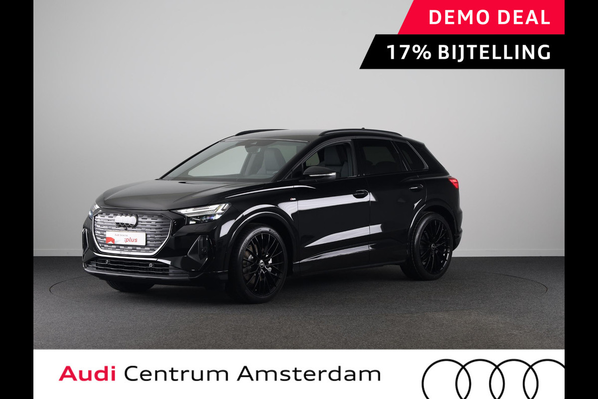Audi Q4 e-tron 40 S Edition 63 kWh 204pk | 21 inch Lichtmetalen velgen | Parkeercamerea | Adaptieve cruise controle