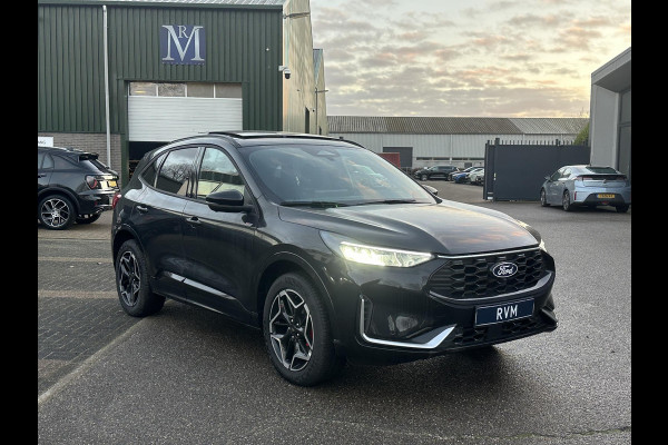 Ford Kuga 2.5 PHEV ST-Line X NIEUWE AUTO| FABRIEKSGARANTIE WINTERPACK | PANO | 360 CAMERA| ELEK. ACHTERKLEP| ACHTERBANK VERWARMD| STOEL + STUURVERWARMING| SUPER COMPLEET!
