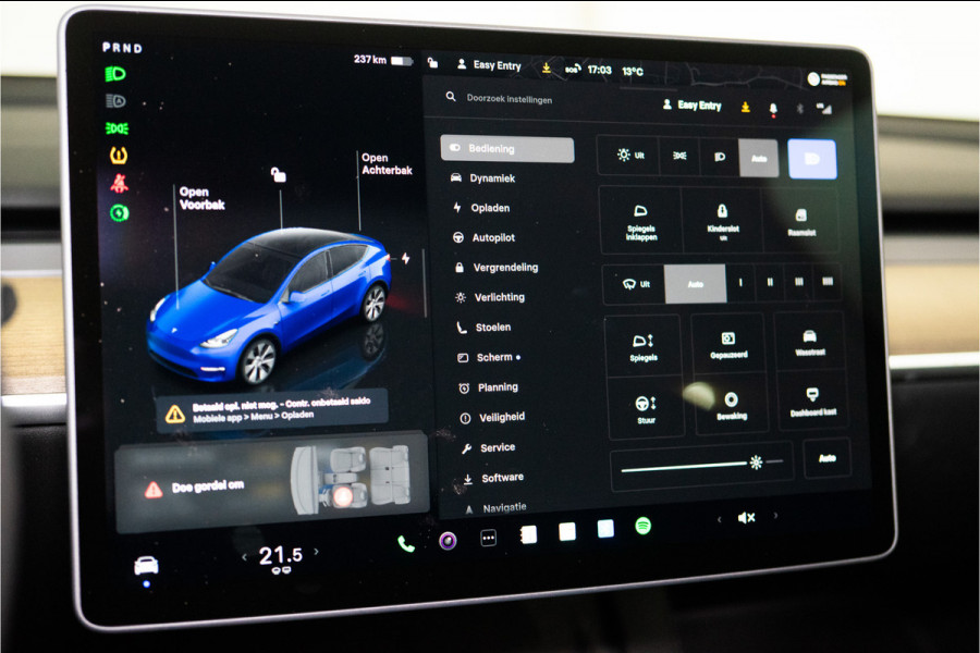 Tesla Model Y RWD 58 kWh 300PK | Incl. BTW | NL AUTO | 1e Eig.+NAP | Pano | Full Self Driving | 12 MND Garantie