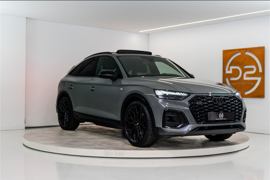Audi Q5 Sportback 55 TFSI e 3x S-Line Competition 367PK | Lucht | B&O | Pano | HUD | VOL! 12 MND Garantie GERESERVEERD