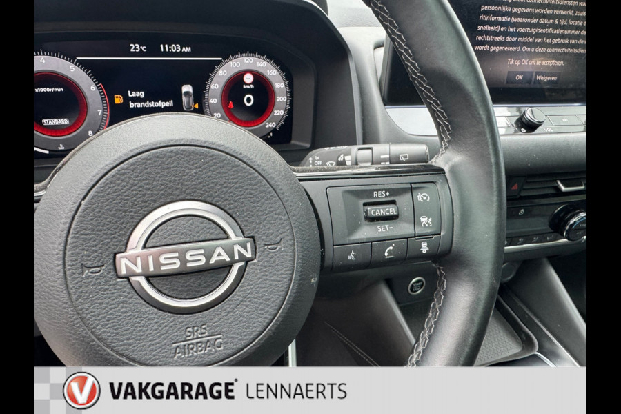 Nissan QASHQAI 1.3 MHEV Business Design, camera v-a, navi, gl dak, ect. Rijklaarprijs