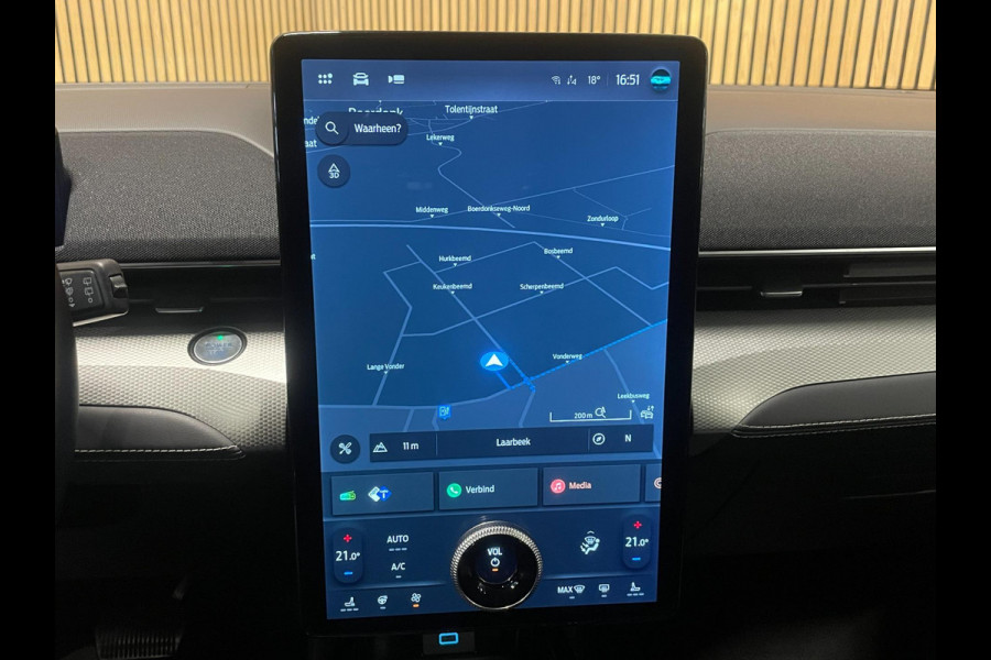 Ford Mustang Mach-E Extended RWD 98 kWh|95,5% SOH|LONG RANGE|LEDER|B&O AUDIO|ACC|CAMERA|CARPLAY|STOEL-, STUURVERW|NL-AUTO|1e EIG.|