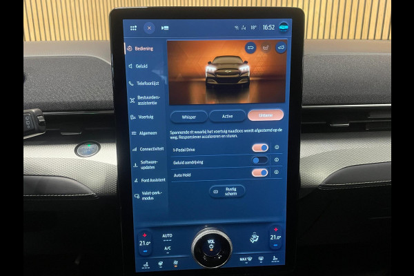 Ford Mustang Mach-E Extended RWD 98 kWh|95,5% SOH|LONG RANGE|LEDER|B&O AUDIO|ACC|CAMERA|CARPLAY|STOEL-, STUURVERW|NL-AUTO|1e EIG.|